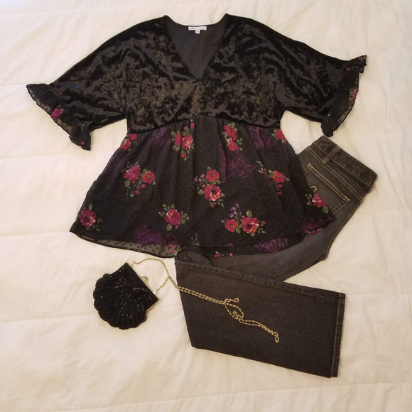 DR2 Tops - DR2 Women's Blouse Size L